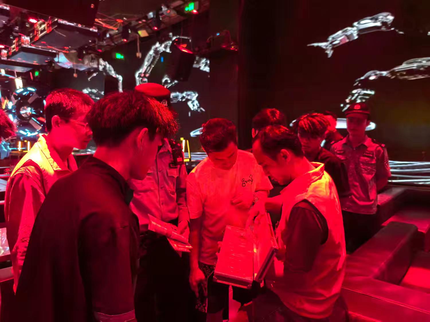 长流镇在辖区娱乐场所开展禁毒宣传教育活动