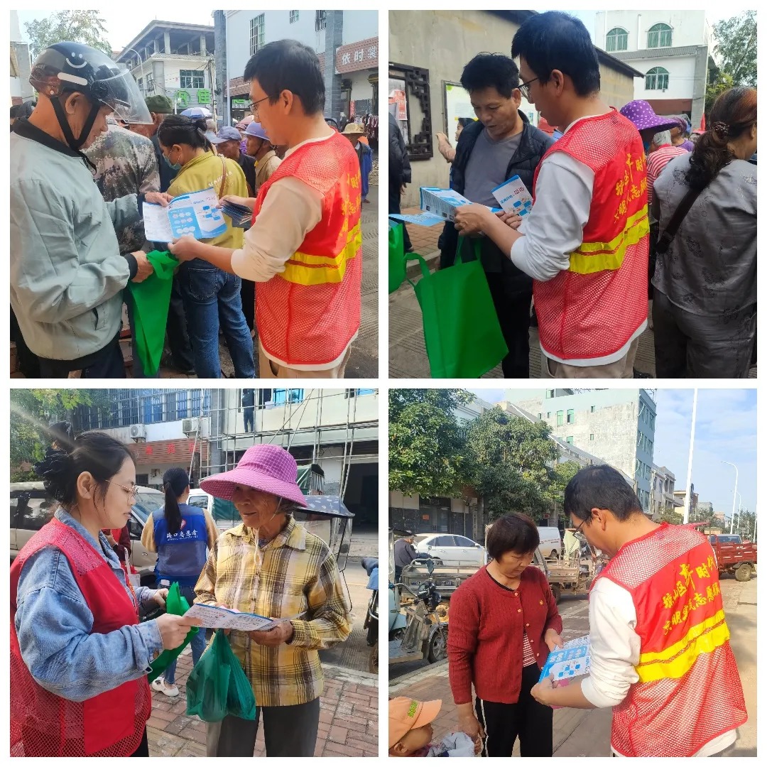 旧州镇在招聘会现场开展“就业之路，无毒同行”禁毒宣传活动