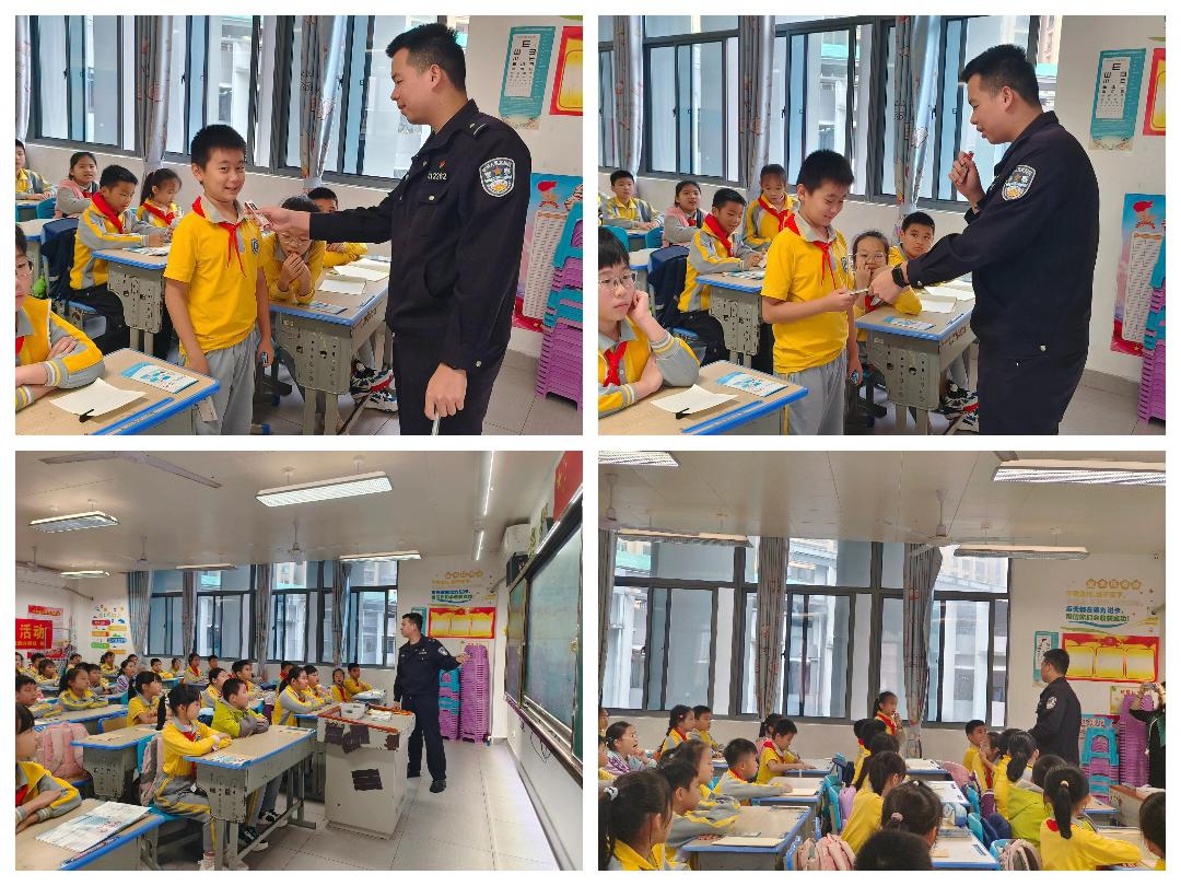 滨江街道在椰博小学开展2026年春季“禁毒流动课堂”进校园活动